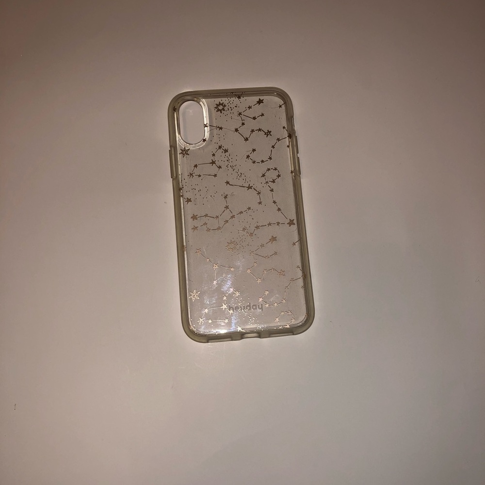 Used Clear Constellation HeyDay IPhone X Case